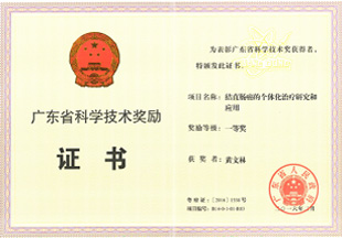 廣東省科學(xué)技術(shù)獎勵一等獎